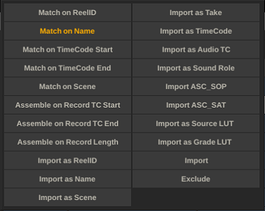 ALE Column Functions