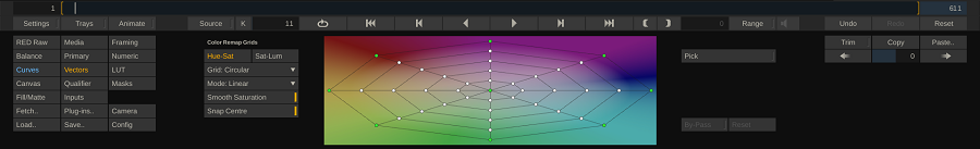 matrix vector menu